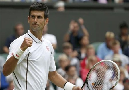 Djokovic nhẹ nhàng ghi tên vào vòng 2 - 1 Djokovic đã nhập cuộc với sự thoải mái lớn