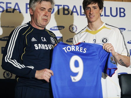 Năm 2006, Chelsea chi ra khoản phí kỷ lục 30 triệu bảng để có được chân sút Andriy Shevchenko