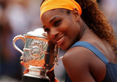 Serena Williams lần thứ 2 vô địch Pháp mở rộng - 1 Serena lần thứ 2 vô địch đơn nữ tại Pháp mở rộng
