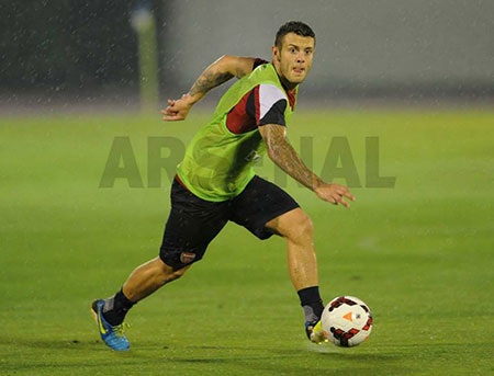 Nhưng không khí buổi tập vẫn không thay đổi.