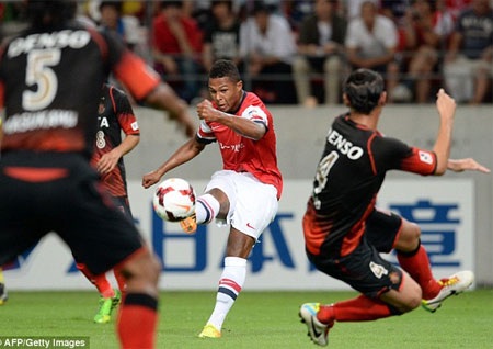 Arsenal hoàn toàn áp đảo đối thủ