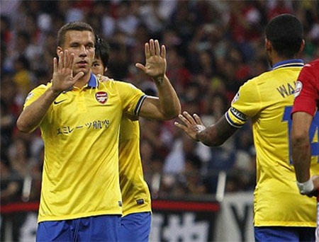 Arsenal đã thắng cả 4 trận trong chuyến du đấu tới châu Á