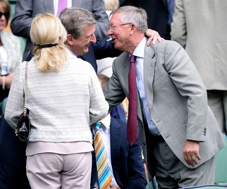 Roy Hodgson cũng đến xem trận đấu đem theo niềm hy vọng của VQ Anh