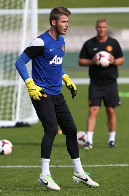 De Gea cũng đã trở lại tập luyện sau kỳ nghỉ Hè