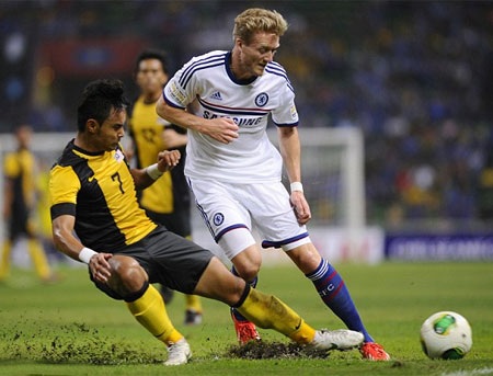 Schurrle không để lại dấu ấn nào khi được vào sân từ hiệp 2