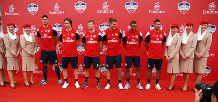 6 ngôi sao của Arsenal đều là những tên tuổi nhận được nhiều sự chú ý của người hâm mộ