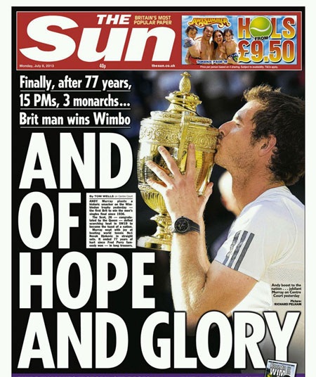 The Sun: Cùng với sự hy vọng là chiến thắng