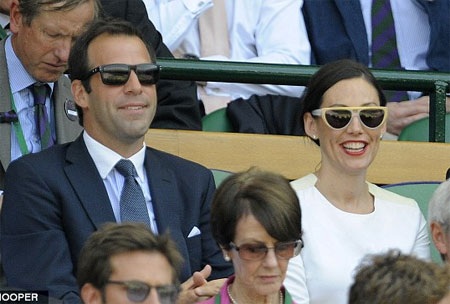 Cựu tay vợt Greg Rusedski và vợ Lucy