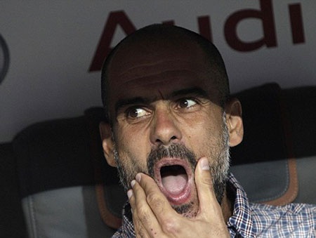 Pep Guardiola chịu nhiều áp lực sau thất bại của Bayern Munich trong trận tranh Siêu cúp nước Đức