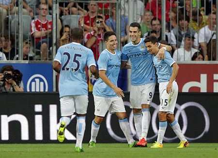 Negredo mở tỷ số ở phút 61