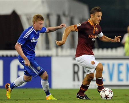 Chelsea nhọc nhằn giành chiến thắng trước AS Roma - 3 Lối chơi của AS Roma khá đơn giản