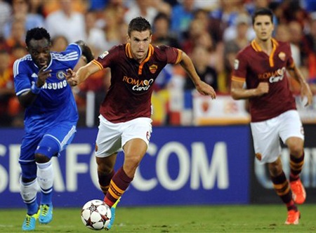 Chelsea nhọc nhằn giành chiến thắng trước AS Roma - 2 Roma lép vế hơn Chelsea về thế trận cũng như số cơ hội
