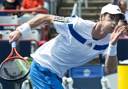 Nadal và Murray đi tiếp, Ferrer đã bị loại - 2 Murray đã khá nhọc nhằn mới giành quyền đi tiếp