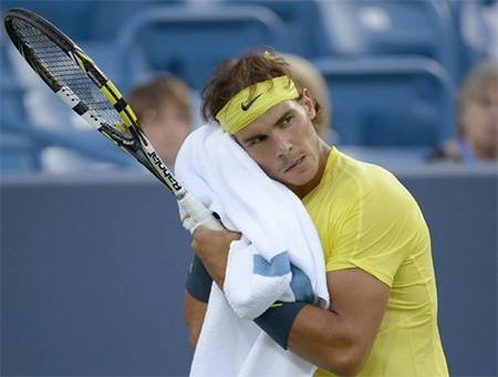 Nadal đã có một trận đấu vất vả
