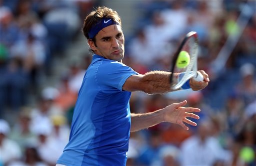 Federer dễ dàng vào vòng 3 - 1 Federer chưa chơi với phong độ cao ở trận đấu này
