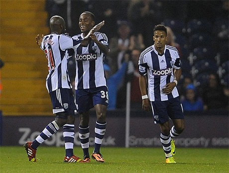 Berahino cân bằng tỷ số 1-1 chỉ hơn 10 phút sau khi đội chủ nhà bị dẫn bàn