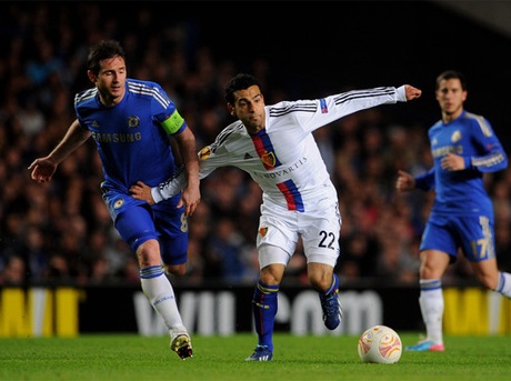 Chelsea từng đối đầu với Basel ở mùa giải trước tại Europa League
