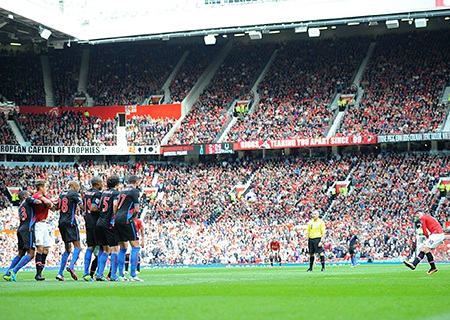 Tiền đạo người Anh đã có được cú sút phạt thành bàn