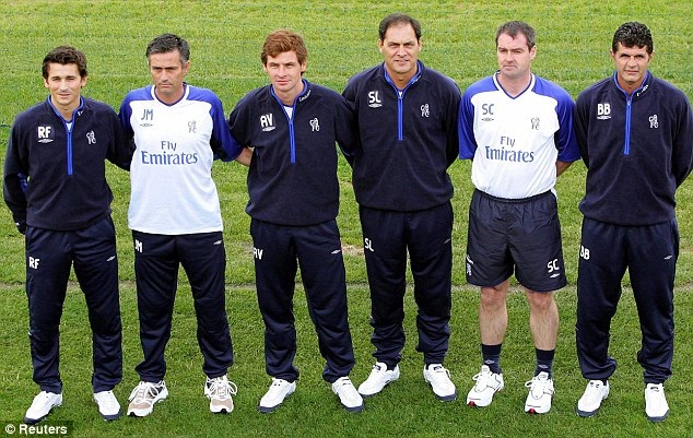7 năm kề vai sát cánh giữa Mourinho và Villas-Boas - 4 Villas-Boas chuyển sang Chelsea cùng Mourinho với nhiệm vụ không thay đổi