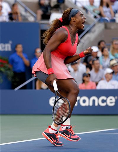 Serena ngập tràn hạnh phúc khi giành chiến thắng