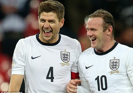 Rooney và Gerrard lập công giúp tuyển Anh có vé tới Brazil