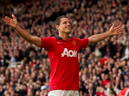 Chicharito đã tỏa sáng đúng lúc để giúp MU có chiến thắng