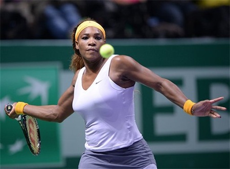 Serena Williams tiếp tục thăng hoa, Azarenka thua sốc - 1 Serena Williams đã tiếp tục thi đấu thăng hoa