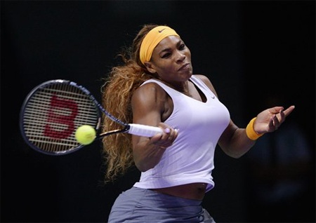 Serena Williams toàn thắng ở vòng bảng - 1 Serena đang vượt trội mọi đối thủ đeo bám cô