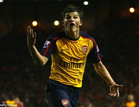 7 trận chiến “đau tim” giữa Arsenal và Liverpool - 3 Một trận đấu gắn liền với tên tuổi của Arshavin