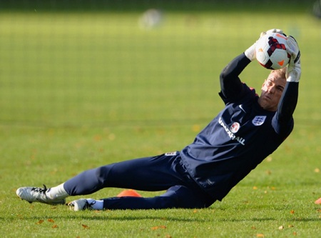 Joe Hart, Ruddy và Foster, các thủ thành của tuyển Anh trong lần triệu tập này