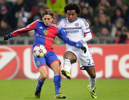 Chelsea thêm một lần cúi đầu trước Basel - 2 Chelsea thêm một lần cúi đầu trước Basel