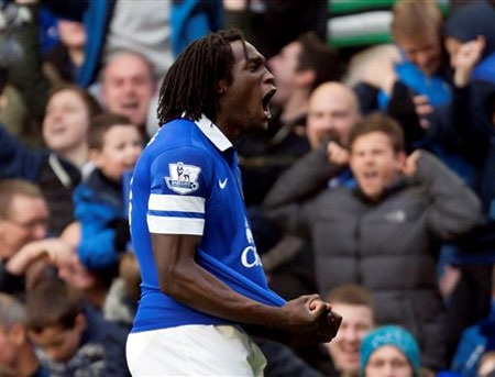 Liverpool chia điểm Everton trong trận cầu đôi công nghẹt thở - 2 Lukaku đã có một cú đúp ở trận đấu này