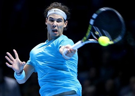 Nadal tranh cúp vô địch với Djokovic - 1 Chiến thắng đã thuộc về Nadal trong trận đối đầu với Federer