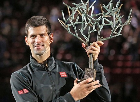 Vô địch Paris Masters, Djokovic nuôi hy vọng trở lại ngôi số 1 - 1 Chức vô địch thứ 3 liên tiếp trong hệ thống ATP cho Djokovic
