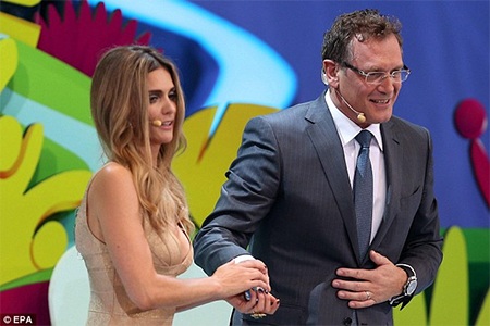 Lima vàTổng thư kí FIFA Jerome Valcke
