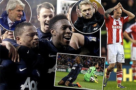 Vượt qua Stoke, MU vào bán kết League Cup - 1 Chiến thắng thuộc về MU là xứng đáng