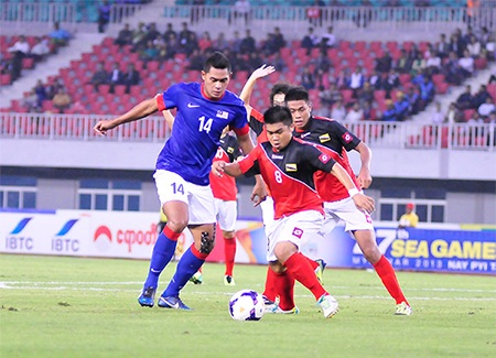 U23 Malaysia nhọc nhằn vượt qua U23 Brunei - 1 U23 Malaysia chưa bắt nhịp được với SEA Games 27, ảnh: An An