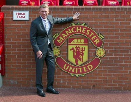Moyes được bổ nhiệm làm huấn luyện viên của Man Utd