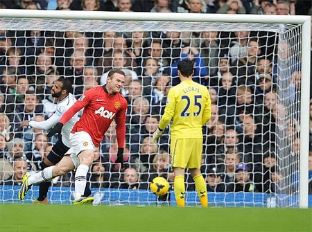 Bàn thắng cho MU diễn ra khá bất ngờ