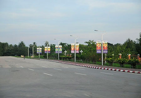 Những con đường rộng thênh thang....