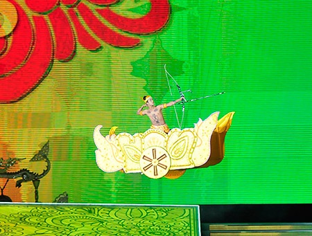 Màn thắp đài lửa đặc sắc của Myanmar, ảnh: An An