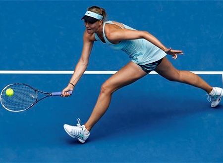 Masha đã tái phát chấn thương hông