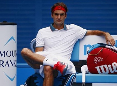 Federer lần thứ 13 liên tiếp tiến có mặt ở vòng 4