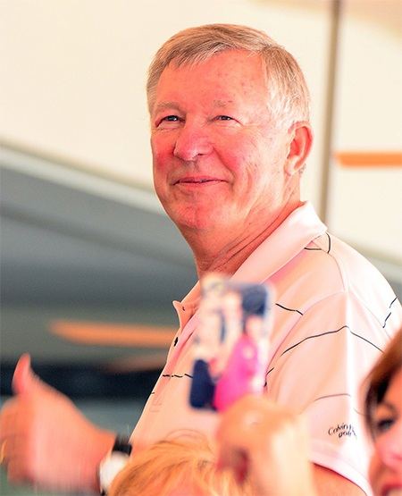 Vị cựu chiến lược gia người Scoland khá hạnh phúc tận hưởng cuộc sống