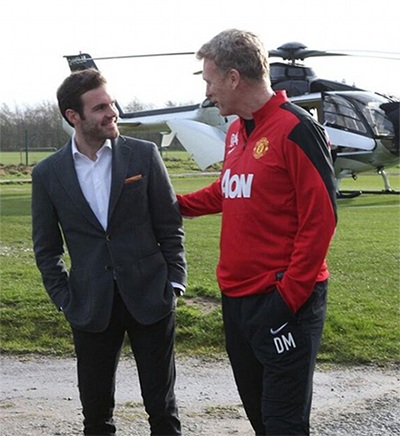 Cầu thủ kiến tạo người Tây Ban Nha đang kì vọng sẽ thổi vào MU làn gió mới giúp đội bóng hồi sinh