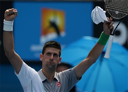 Djokovic, Serena dễ dàng vượt thử thách thứ hai - 1 Djokovic tiếp tục thể hiện phong độ cao