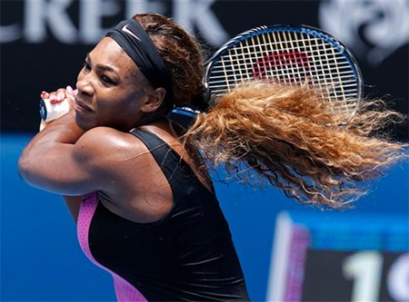 Serena William thua sốc trước Ivanovic - 1 Serena đã chưa thể có trận thắng thứ 62 ở Úc mở rộng