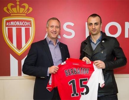 Anh vừa chuyển sang thi đấu cho Monaco theo hợp đồng cho mượn