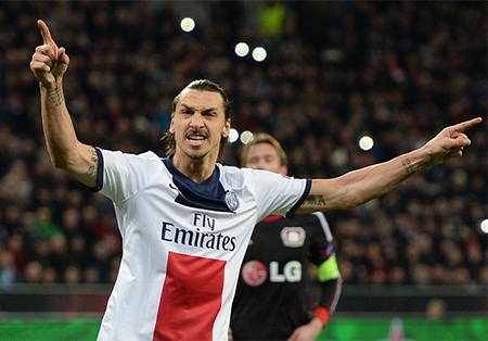 Đại thắng Leverkusen, PSG đặt vé vào tứ kết - 1 Ibrahimovic trở thành người hùng của trận đấu