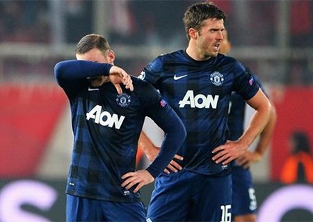 Sự thất vọng của các cầu thủ MU